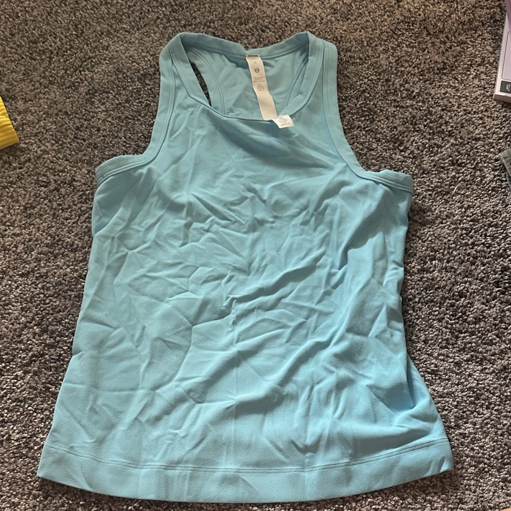 Lululemon Athletica Light Blue Tank Top